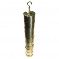 Weight Set 1000g Slotted Masses - Brass