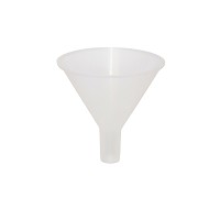 Plastic funnel - 080mm - short wide stem