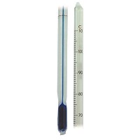 Glass Thermometer Breaksafe 205mm -010 to +110°C (1.0°C) 76mm Imm