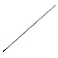 Glass Thermometer Red Spirit 150mm -010 to +110°C (1.0°C) Total Imm *